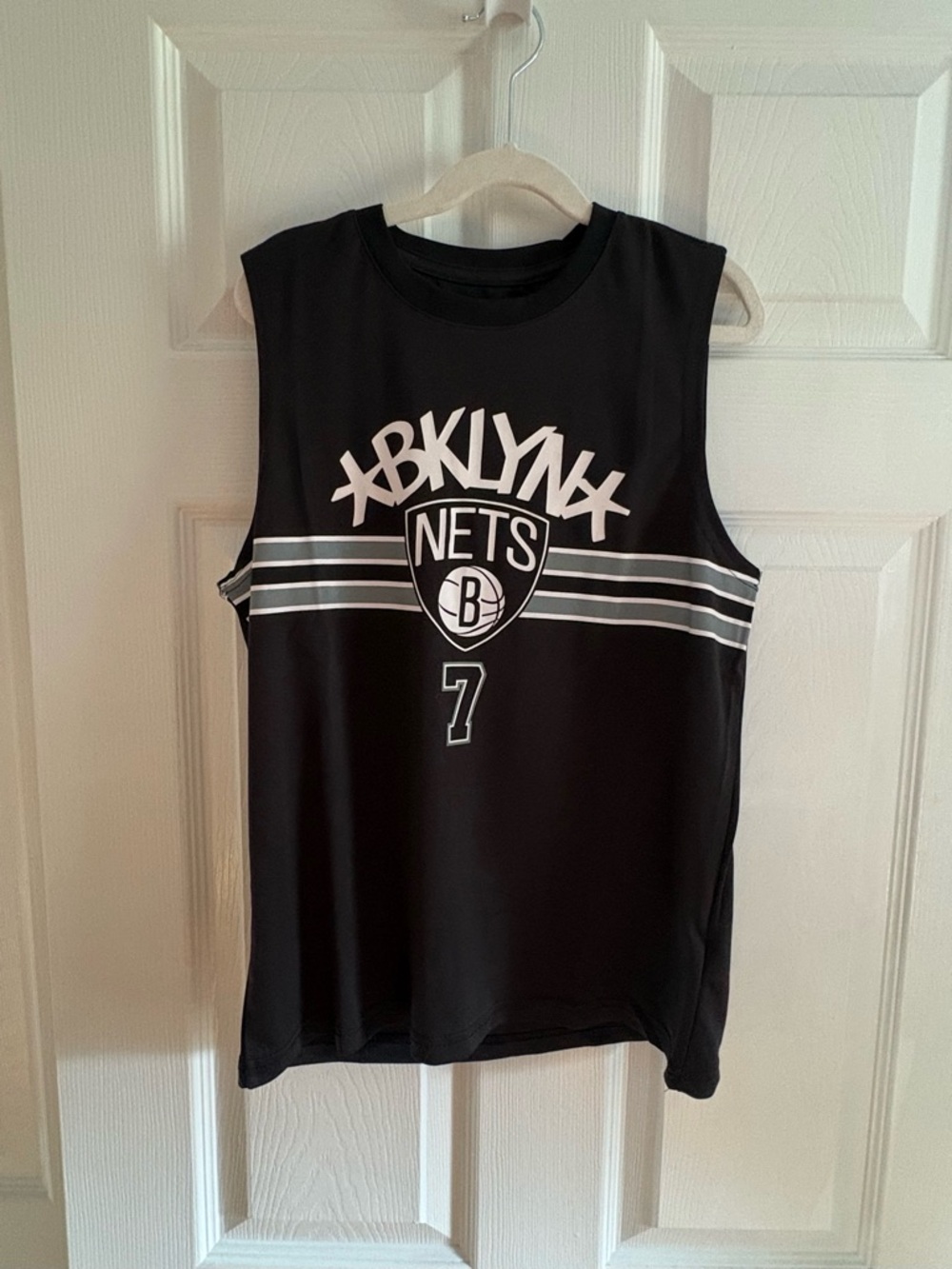 NBA Boys Basketball Jersey Black Youth Medium 10/12 Kevin Durant 7